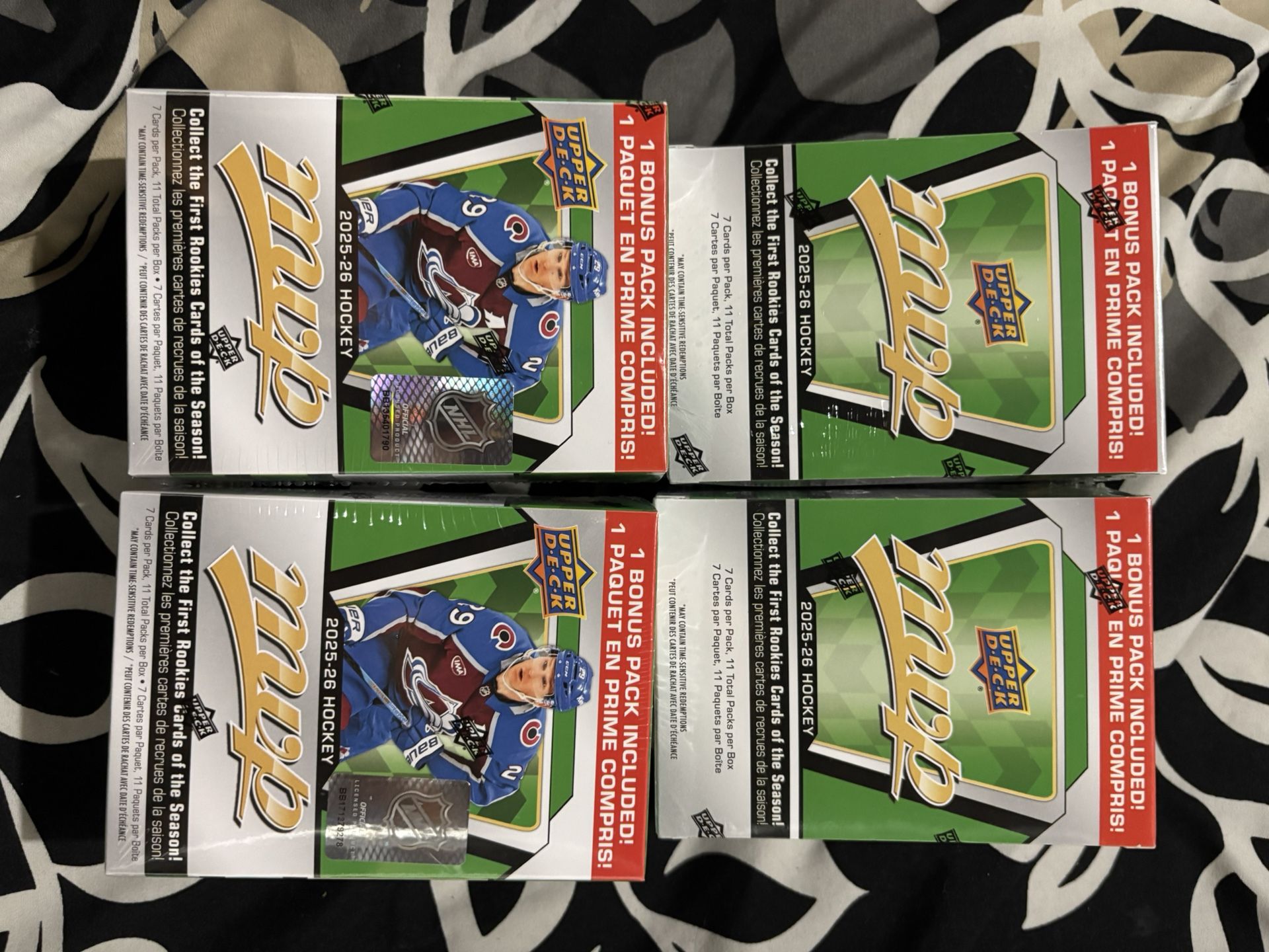 Upper Deck 2025-26 MVP NHL Blasters