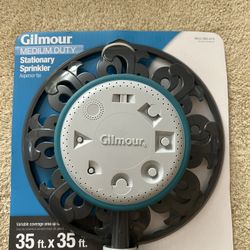 Gilmour Stationary Sprinkler, 8 Patterns