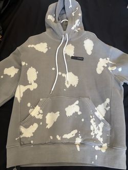 Purple Brand Bleach Splatter Hoodie