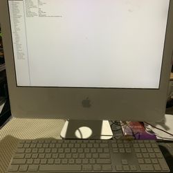 Imac5.1 Apple Desktop 20” 250gb Intel Core 2 Dua Computer Keyboard