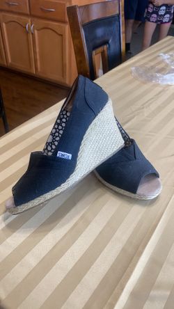 Black Wedges 7.5