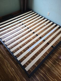 King size bed frame