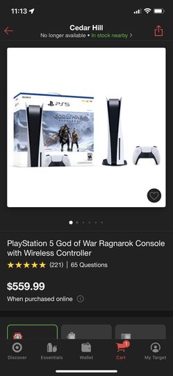 PlayStation 5 God Of War Bundle