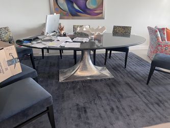 Blue Granite Stone Table Custom