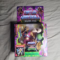 Masters of the Universe Origins Turtles of Grayskull Splinter-Skull MOTU x TMNT