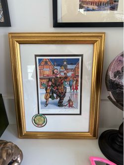 Rare AP- Artist Proof -Emmett Kelly Circus Collection “Tis The Season”
