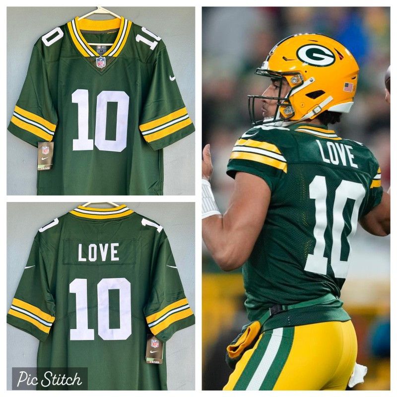 Green Bay Packers Love Jersey Size XL XXL
