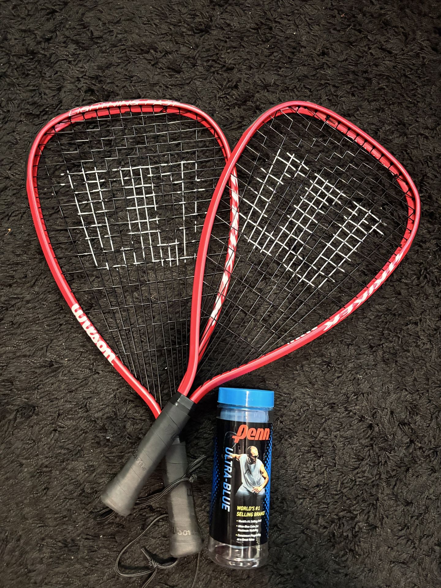 Wilson Racquetball Rackets And Penn Balls