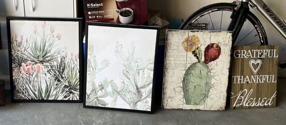 4 Wall Pictures. $10 Each Or All 4 For $30