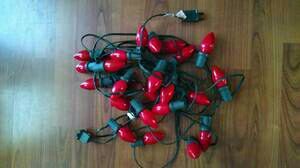 Vintage C-9 Christmas String Lights