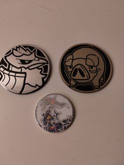 Pokemon Corviknight, Lechonk, Arceus Coin Set
