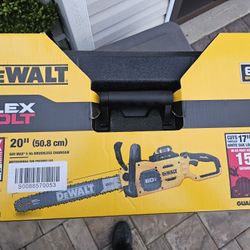 20 Inch Flexvolt Chainsaw With Box.tool Only