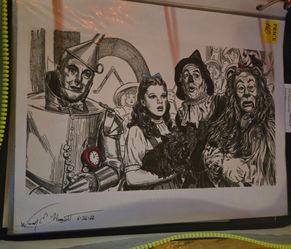 Hand Drawn Wizard of Oz