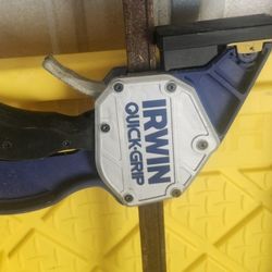 Irwin Quick Grip Clamps-  2 of them