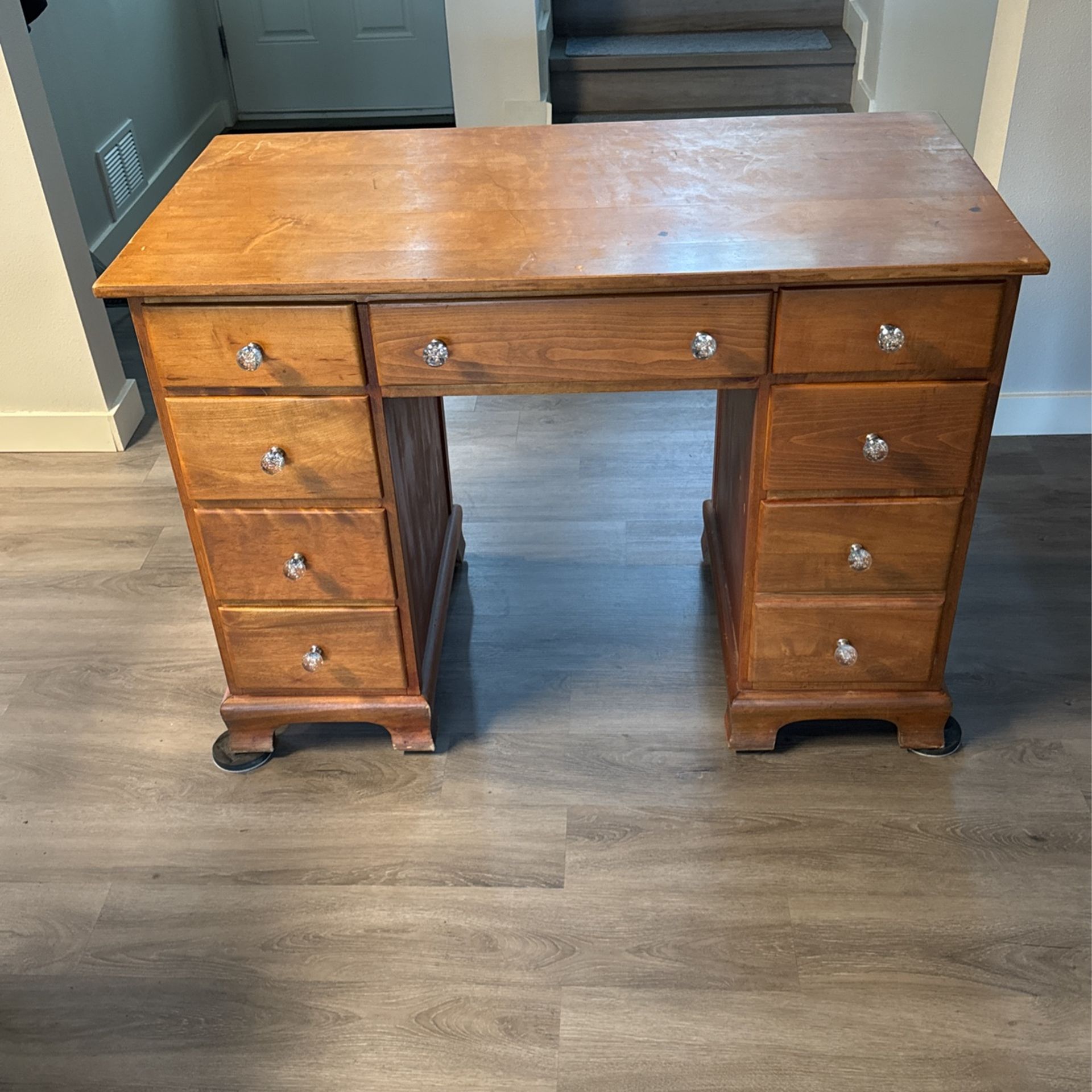 Solid Wood Desk $50 OBO