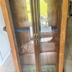 Gun Cabinet Antique 