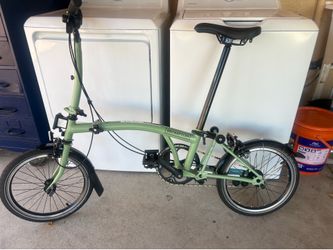 2023 Brompton C Line Explore (6-Speed) Folding Bike – Like New – Only 10 Miles