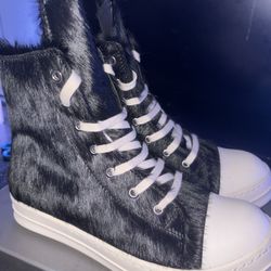 Rick Owen’s Pony Hair Ramones 