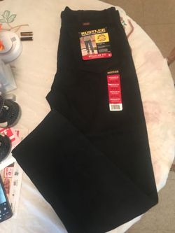 New black Rustler pants 38X34