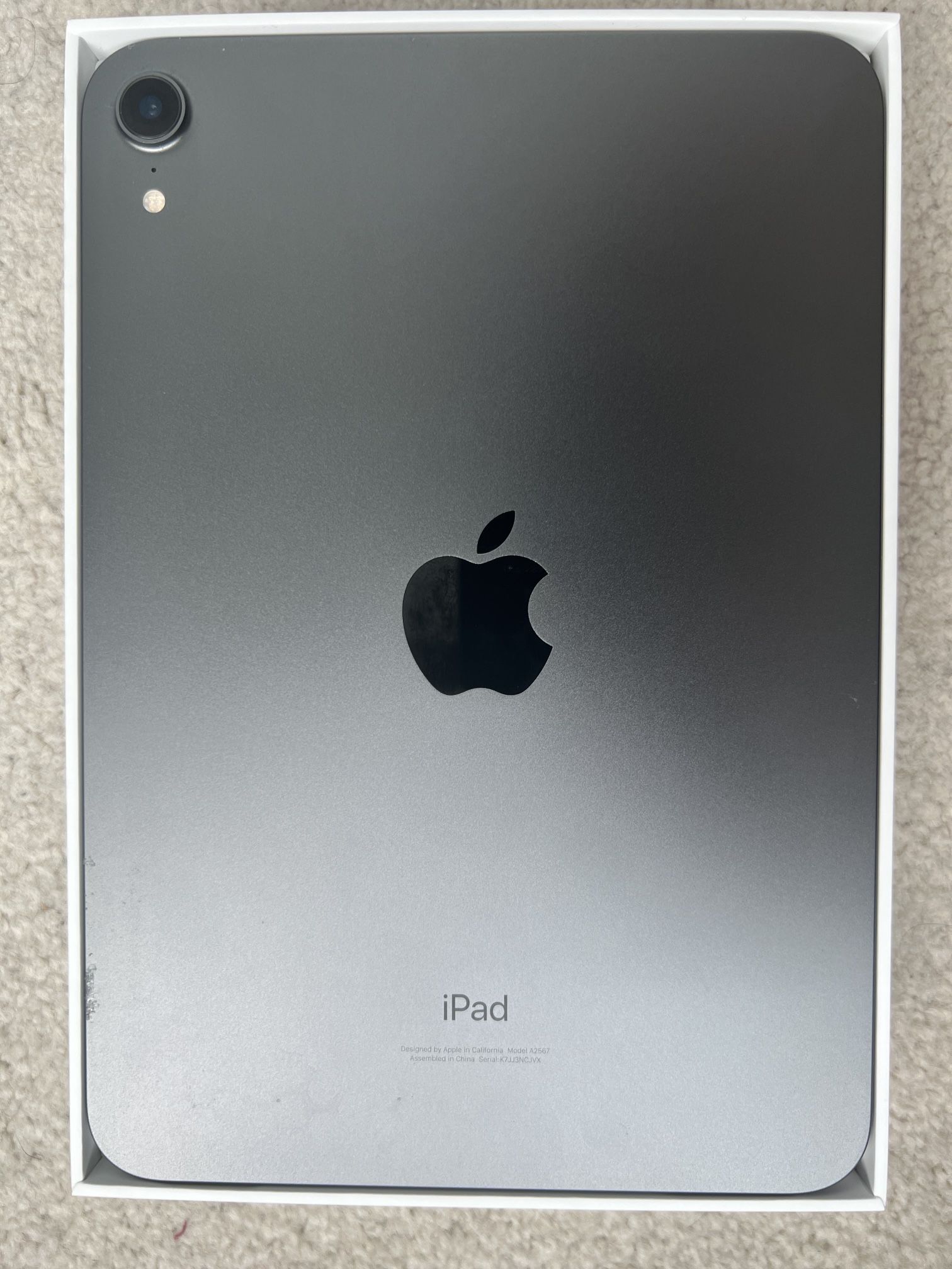 Brand new Apple iPad Mini 6th Gen In Pristine Condition Perfect for Someone seeking a brand new device