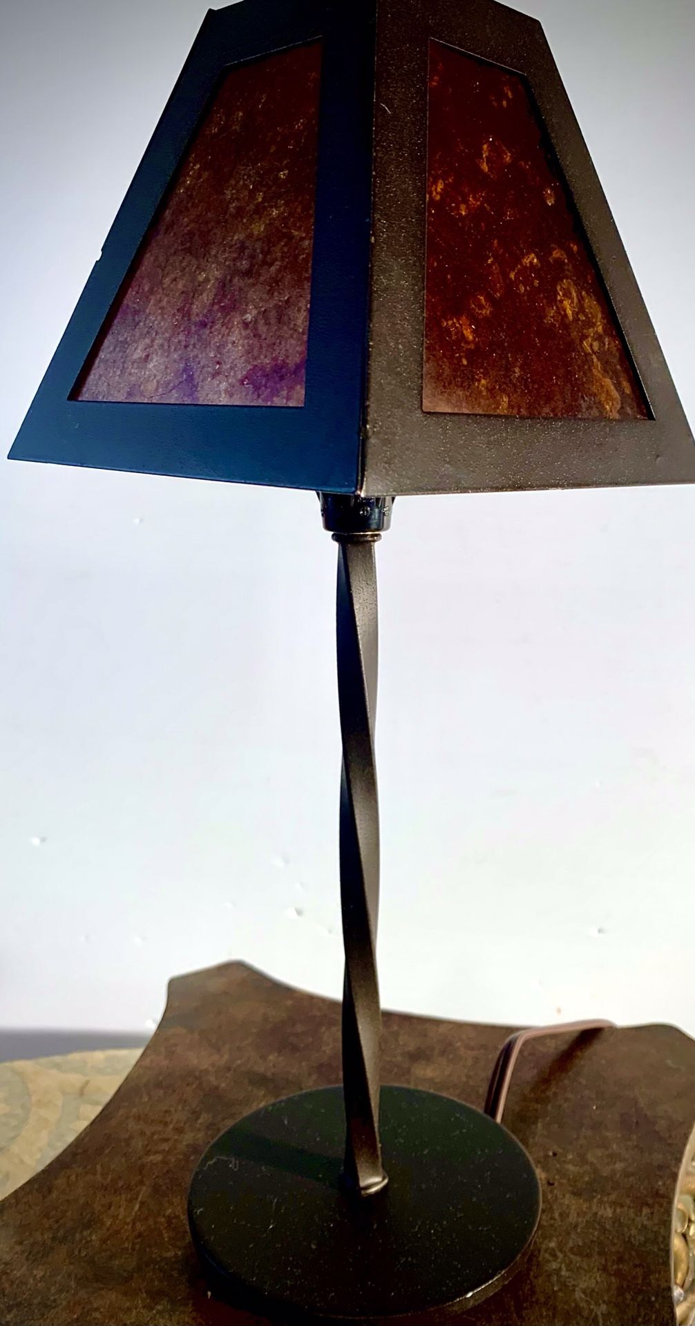 Small Decorative reading table lamp H15xW6 inch Lbs 1.9