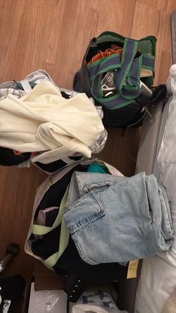 3 bags of clothes some new with tags