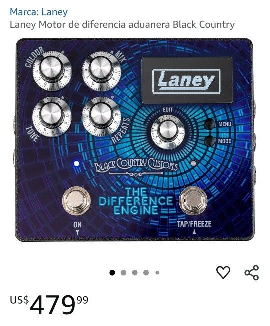 Pedal De Efectos De Retardo