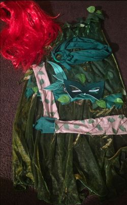 Girls poison ivy costume