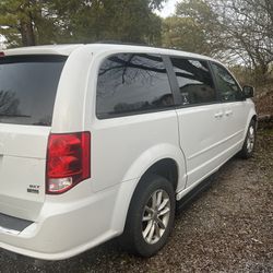 2014 White Dodge Caravan Handicap Converted Van 