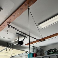 Garage Pulley Lift System 