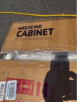 Medicine Cabinet with Mirror