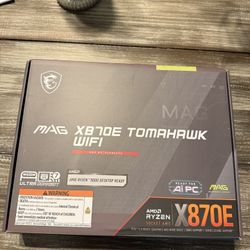 MSI MAG X870E TOMAHAWK WIFI – Brand New, Factory Sealed