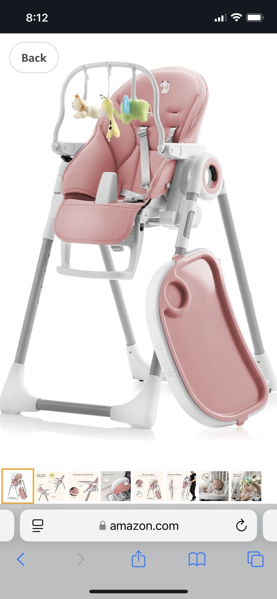 Baby Feeding High Chair Foxy
