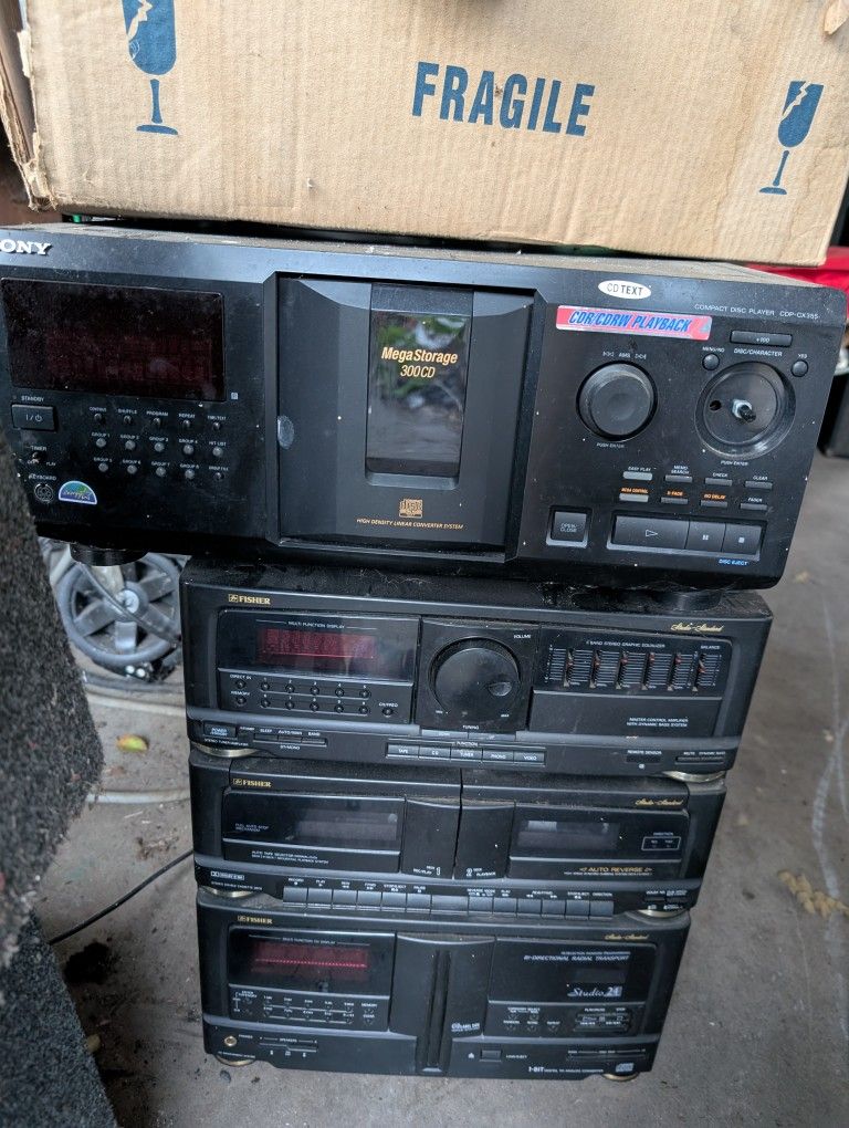 Various Stereo Equipment