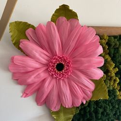 Italian Crepe Paper Flowers, Large! Great For Party Or Wall Decor, Gerbera Daisies 