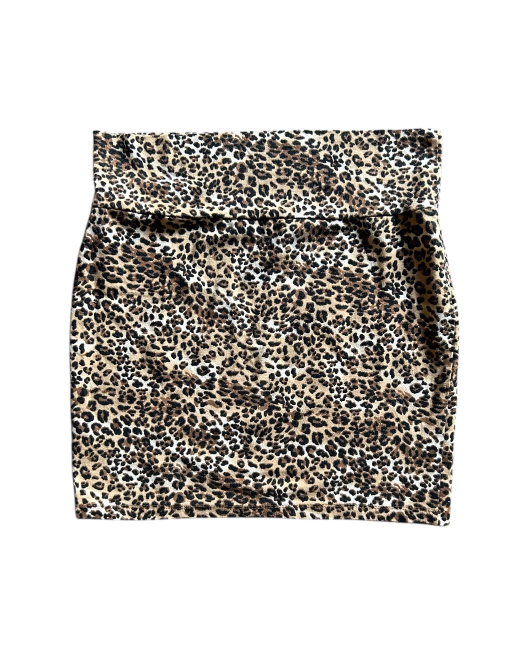 New without tag Charlotte Russe cheetah stretch mini skirt
