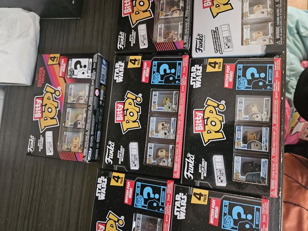 Bitty Pops New 20 Each Obo 6 For $100