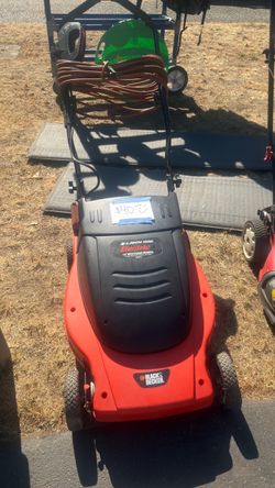 Black & Decker electric mulcher mower