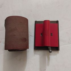Vintage Red Devil 3309 Sandpaper Holder