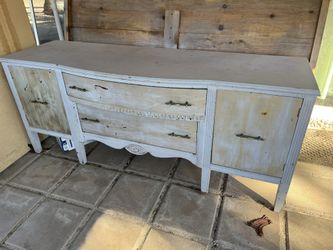 Old Large Furniture Dresser