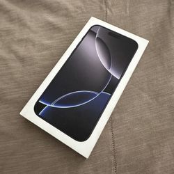 New Apple iPhone 16 Pro Max 512gb Black Titanium Unlocked