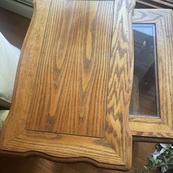 Wood tables 2 ( one fits inside other)