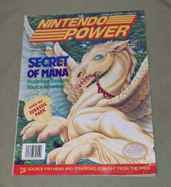 Nintendo Power Magazine, November 1993 Volume #54 W/Poster & Power Trading Cards