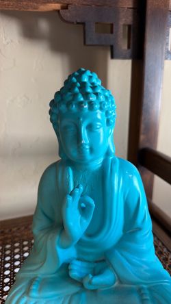 Turquoise Buddha Statue Figurine