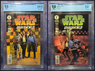 Star Wars Underworld Comics CBCS 9.8 WP Lot of 2