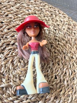 Vintage 2003 Bratz Doll Roxy McDonald's Happy Meal Toy 5" Y2K Fashion Nostalgic