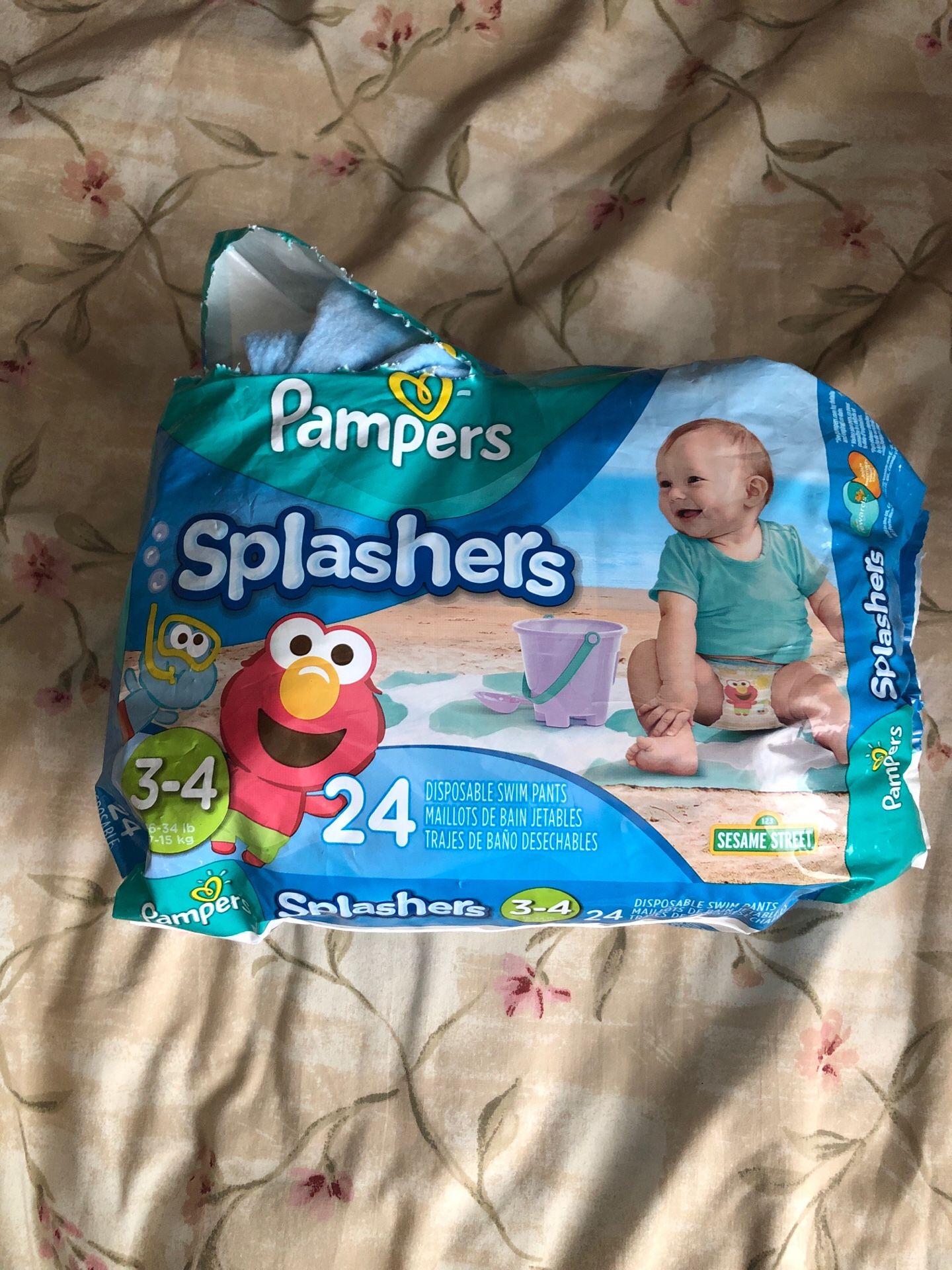 Pampers splashers diaper