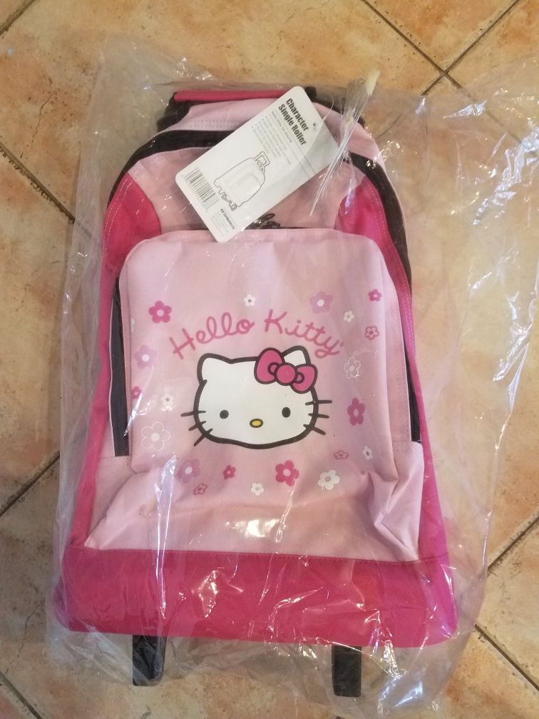 $35 - Brunswick KR Strikeforce "Hello Kitty" bowling ball roller bag.