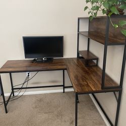 Brown Desk