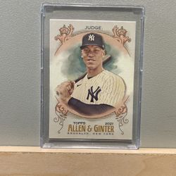 2021 Topps # 126 Aaron Judge / Pick Up Only 